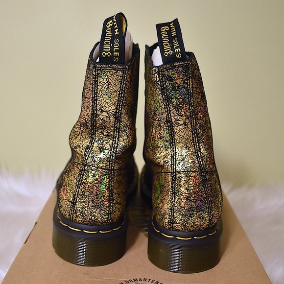Dr. Martens | 1460 Pascal Metallic Leather Boots - Picture 6 of 16